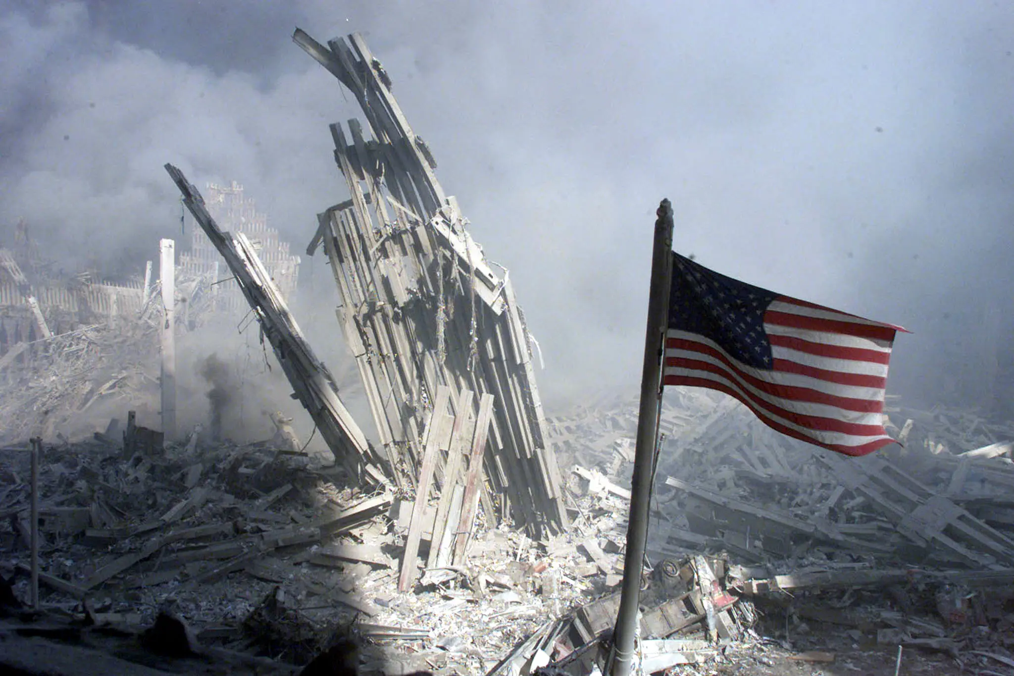 Flag during 9.11