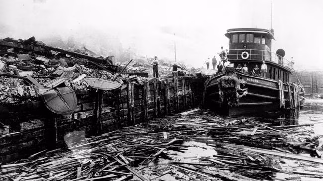 Terrorist attack in New York - 1916